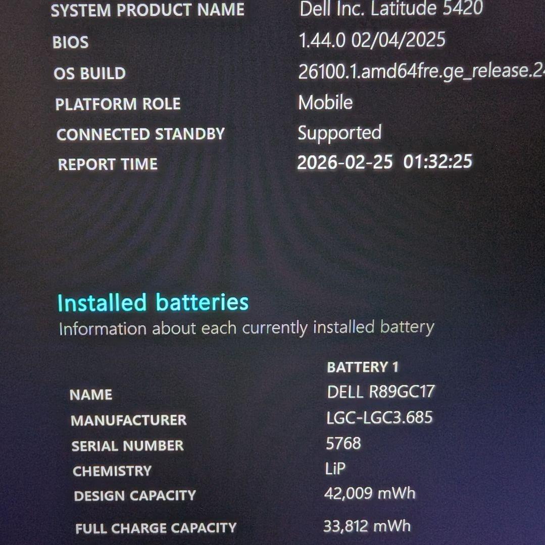 第11世代 Latitude 5420 SSD256G 8G Win11Pro