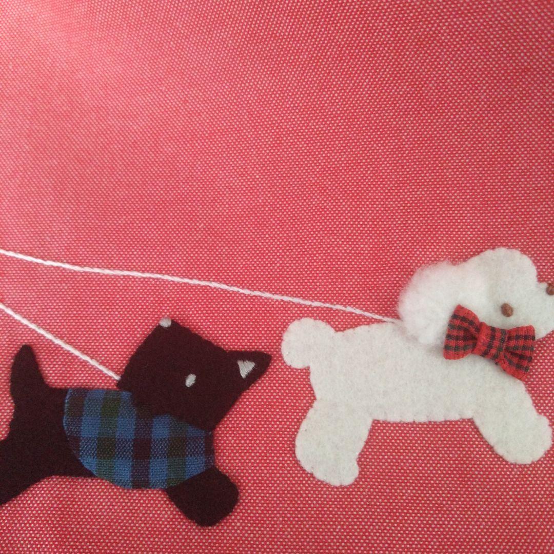 ⬛ファミリア赤レッスンバッグ 未使用に近い日本製