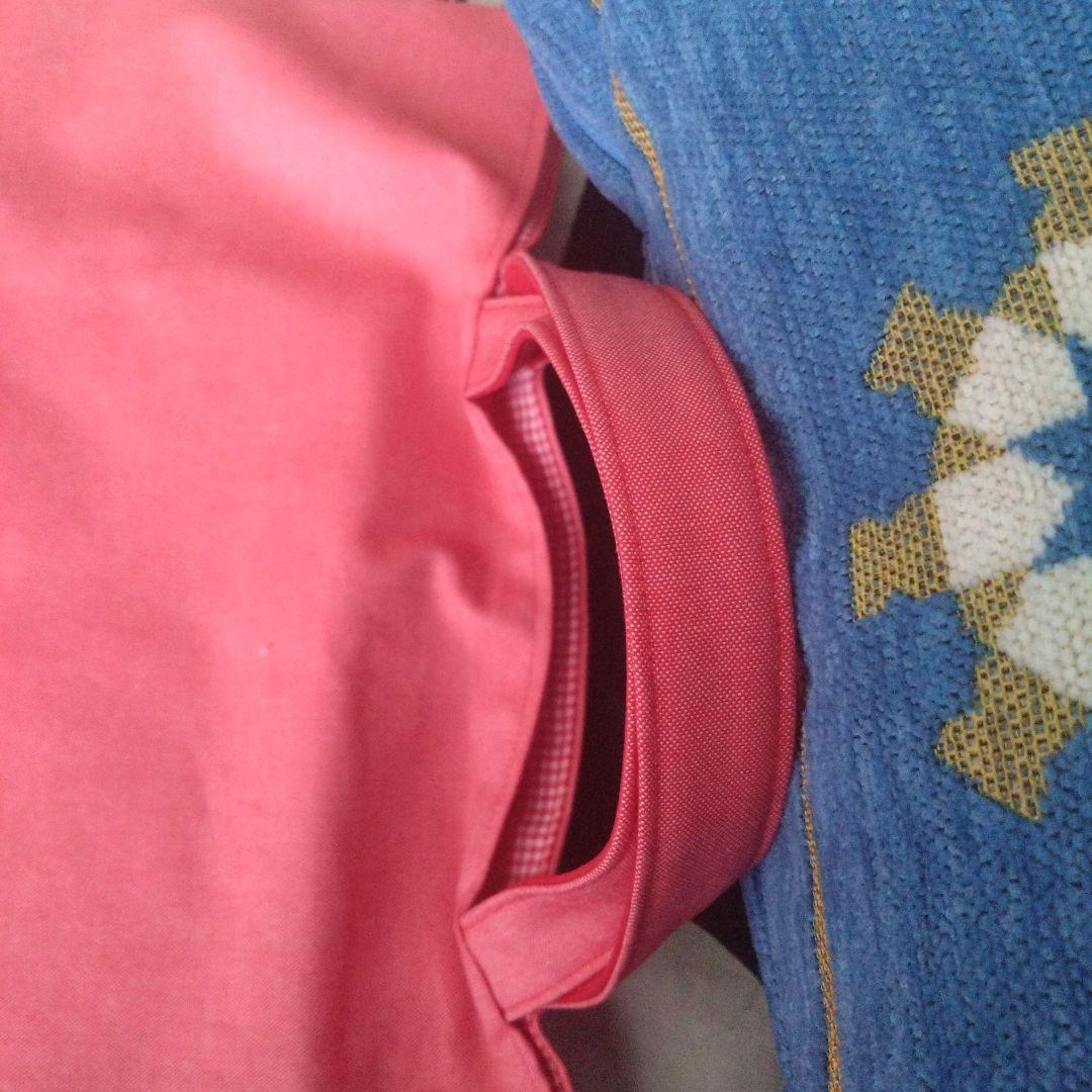 ⬛ファミリア赤レッスンバッグ 未使用に近い日本製