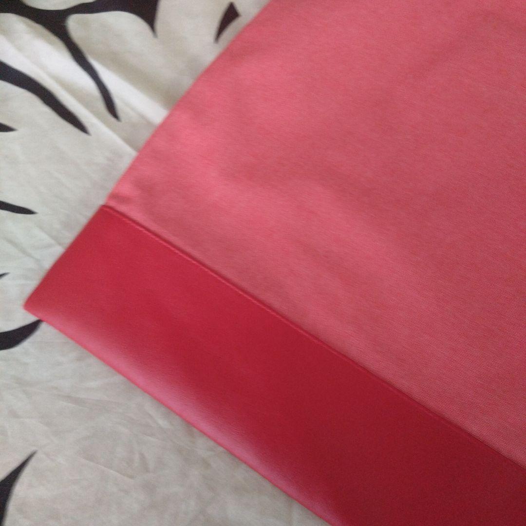 ⬛ファミリア赤レッスンバッグ 未使用に近い日本製