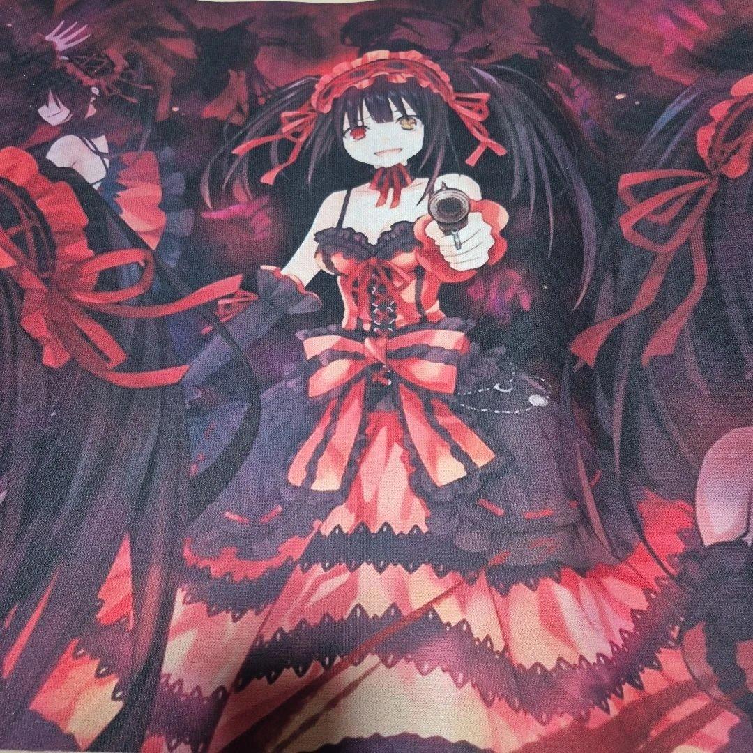 時崎狂三ロリータスタイル アニメキャラクター クッションプレイマット。