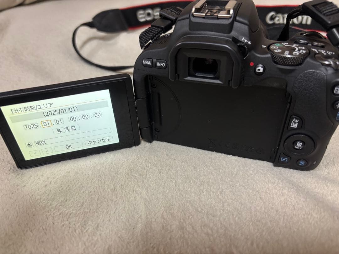 Canon kiss X9 WiFi機能カメラ