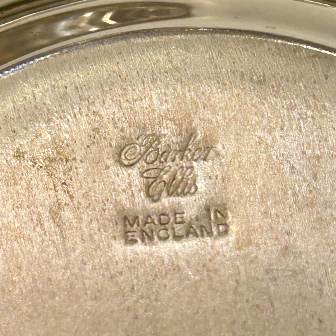 【アウトレット】♥Barker Ellis　銀メッキ製　ミニトレイ3枚セット