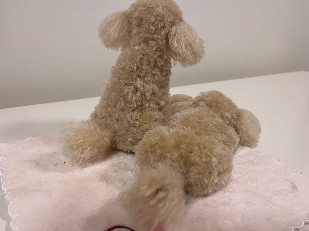 momousagi　トイプードル編みぐるみ【伏せ】【お座り】