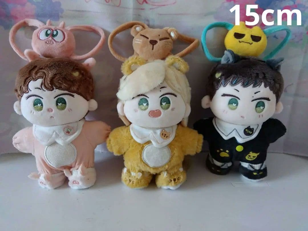 セール♦︎王一博ワン・イーボーぬいぐるみ➕服15cm（ぶた・豹・獅子）陳情令