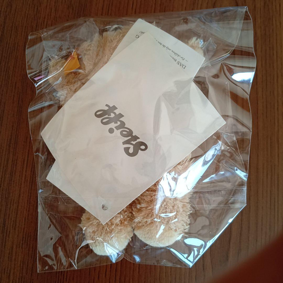 Steiff　テディベア　くま　キーリング　キーホルダー　ベージュ