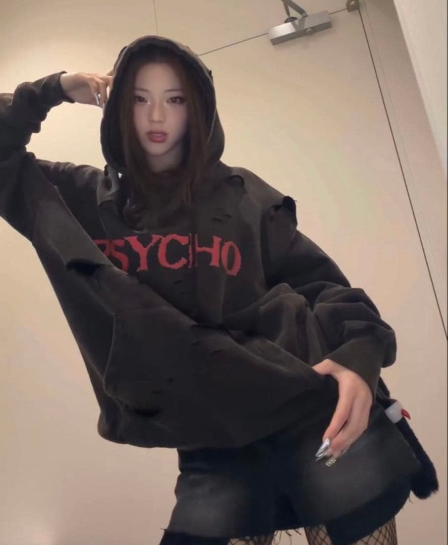 BABYMONSTER PSYCHO パーカー L