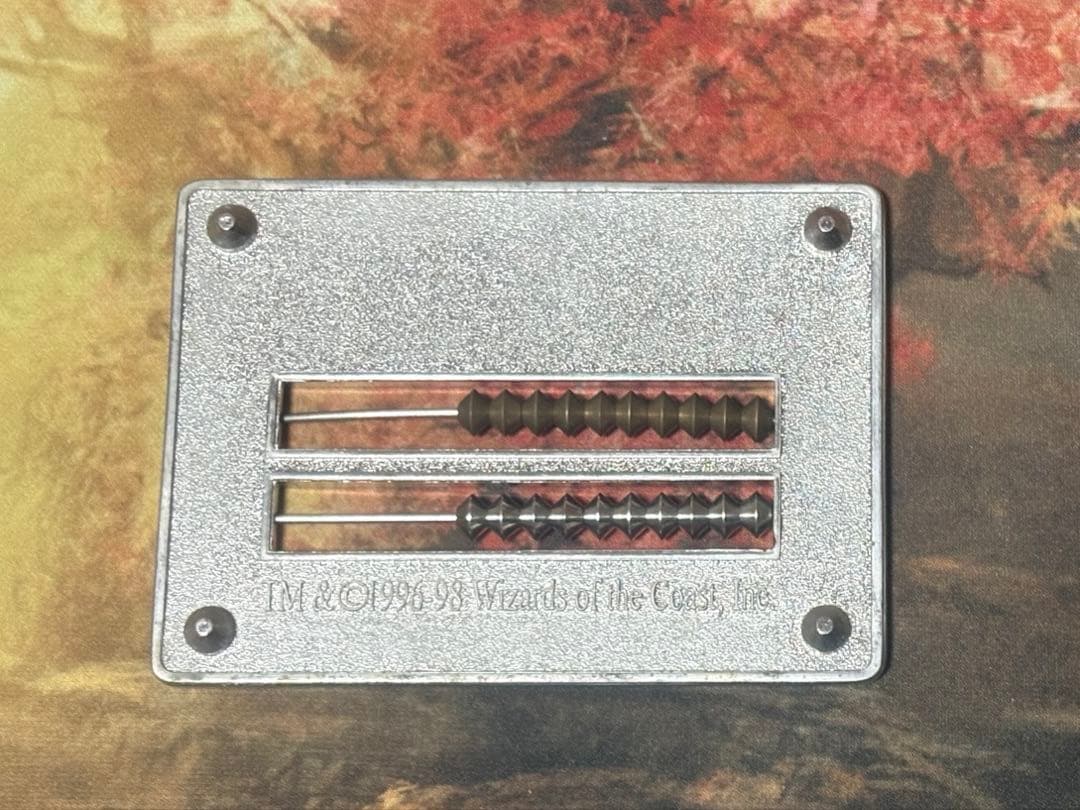 そろばん型ライフカウンター(青) MTG