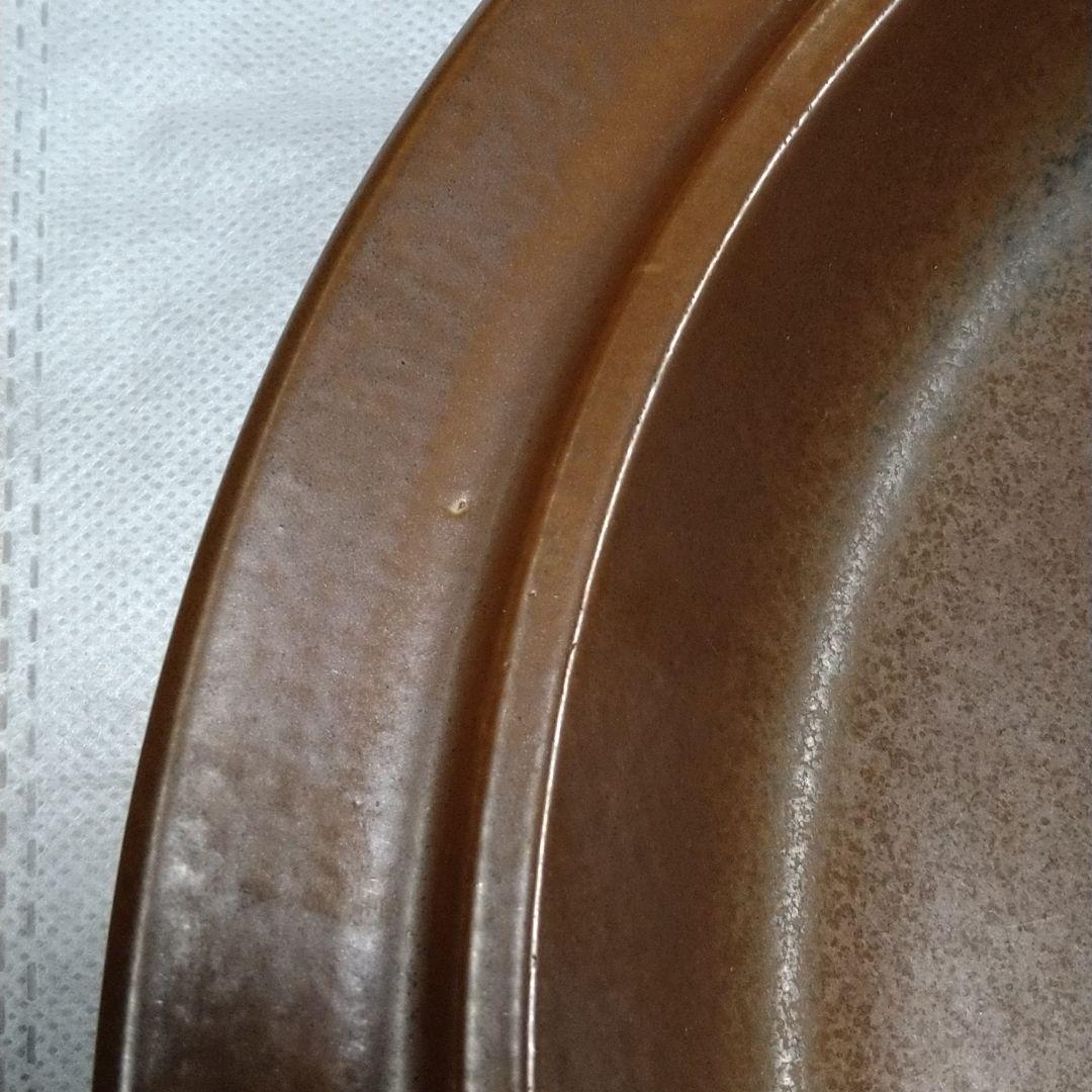 ARABIA　ルスカ　大皿(33cm)　茶系