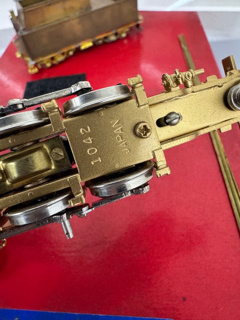 【未完成未塗装】鉄道模型　機関車C-15-A 　0-8-0　真鍮製