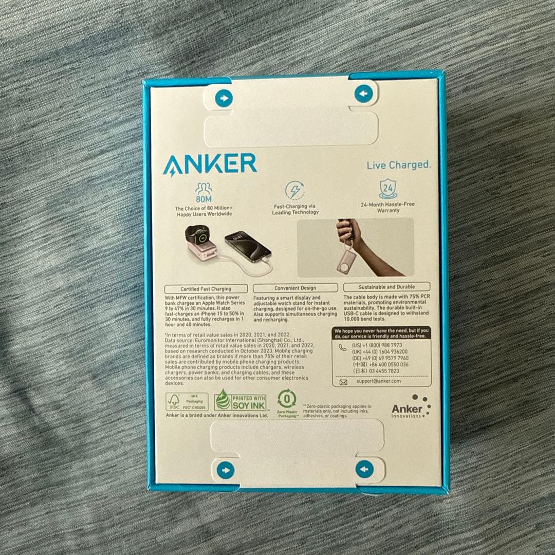 に*ゃ様 Anker MagGo Power Bank 10000mAh ピンク