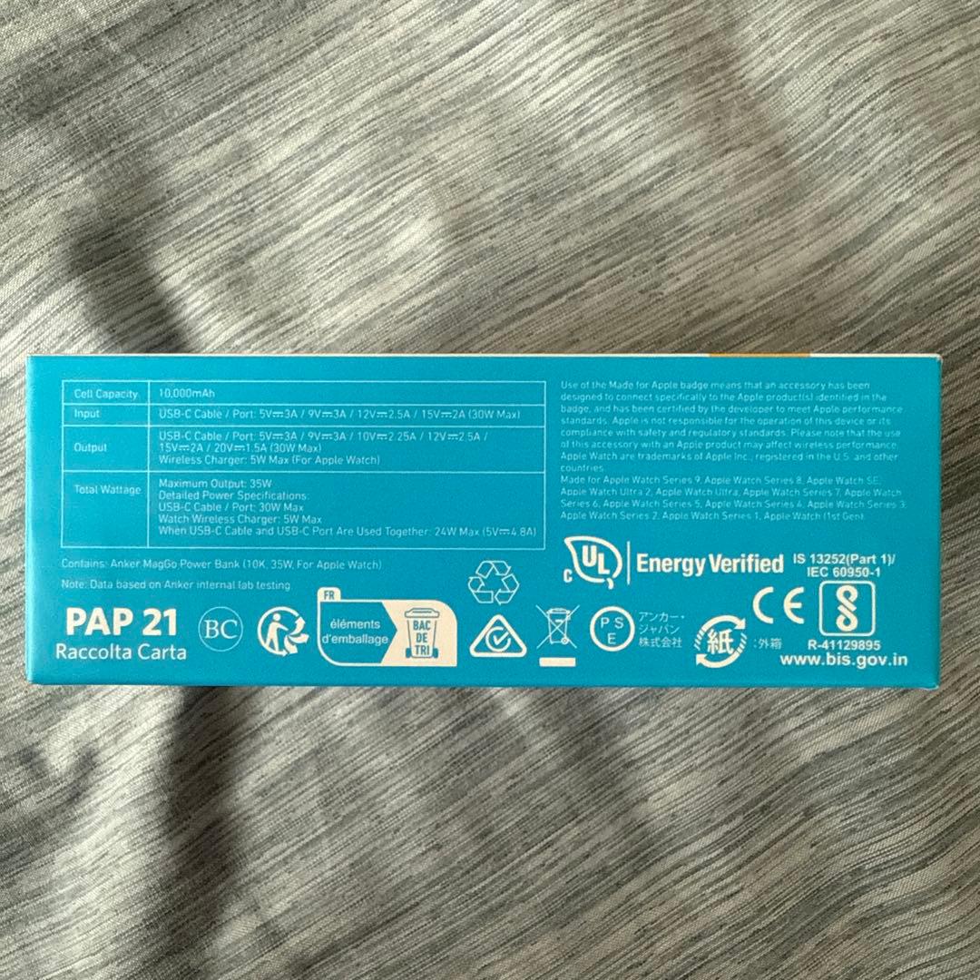 に*ゃ様 Anker MagGo Power Bank 10000mAh ピンク