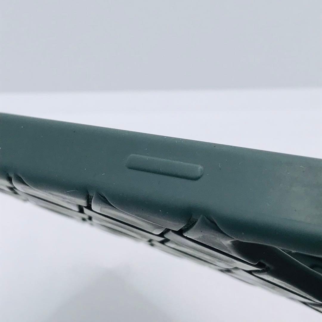 ボッテガ ヴェネタ✨iPhone15Proケース 灰色 グレー シリコン ラバー