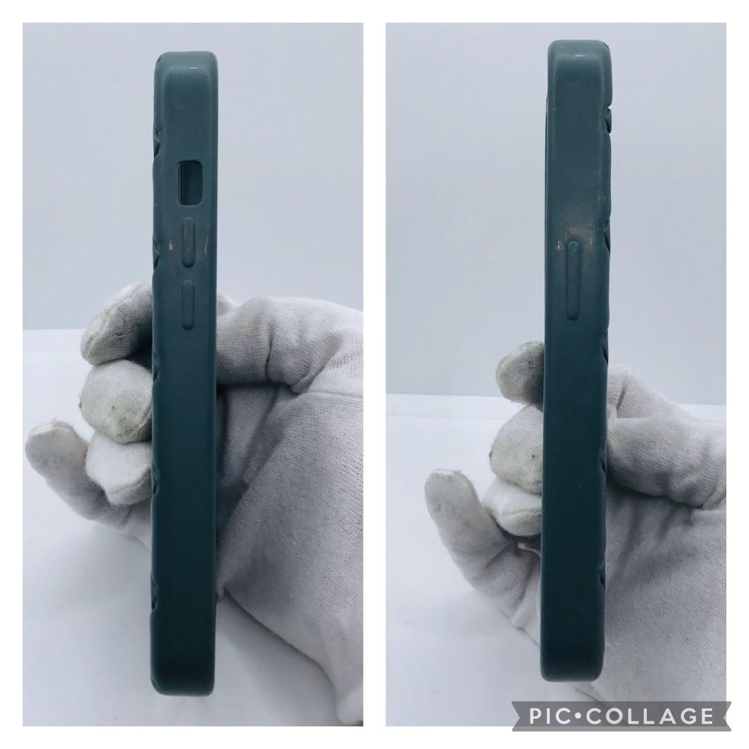 ボッテガ ヴェネタ✨iPhone15Proケース 灰色 グレー シリコン ラバー