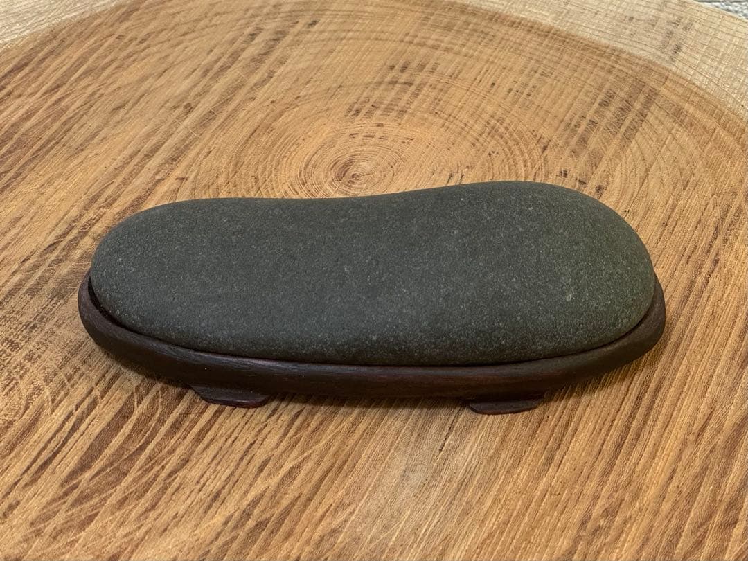 玄海石 黒石 水石 盆石 鑑賞石 天然石 原石 観賞石 インテリア デスク 置物