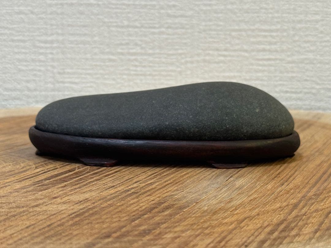 玄海石 黒石 水石 盆石 鑑賞石 天然石 原石 観賞石 インテリア デスク 置物