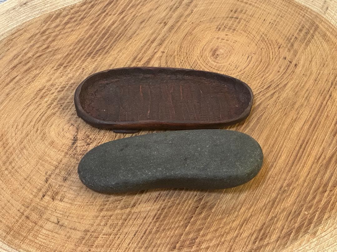 玄海石 黒石 水石 盆石 鑑賞石 天然石 原石 観賞石 インテリア デスク 置物