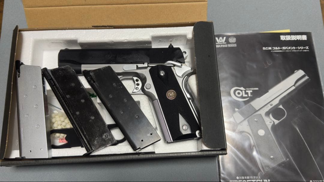 マガジン3本 ウエスタンアームズ コンバットコマンダーWILDHAWK ガバ