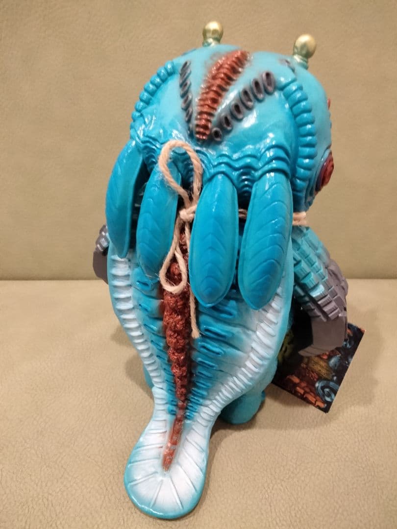 ソフビ　monstock　フロッゲン　ブルー　izumonster ブルマァク