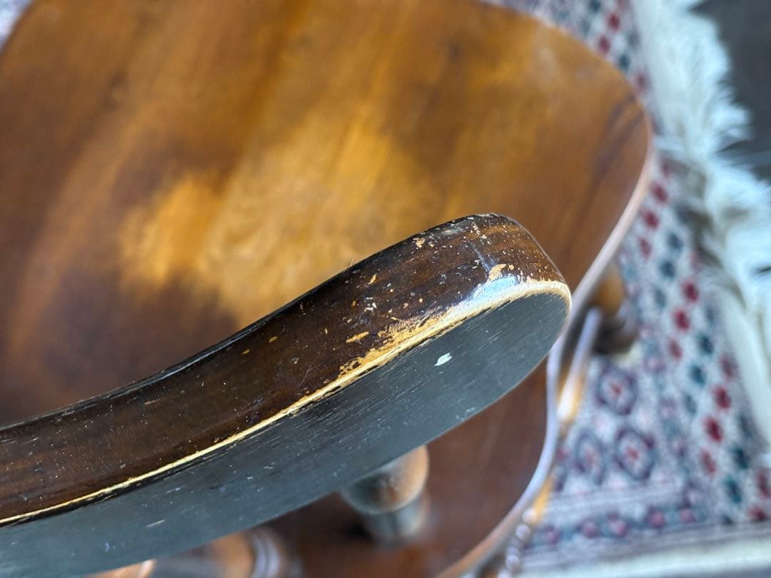 飛騨産業　キツツキマーク　ウィンザーチェア　レトロ　ヴィンテージ　4脚セット