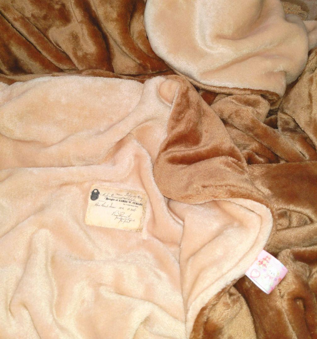 専用❤みかん♥もちぷに♥規格外…大きなブランケット☆Ｗボアケット⭐苺チョコ