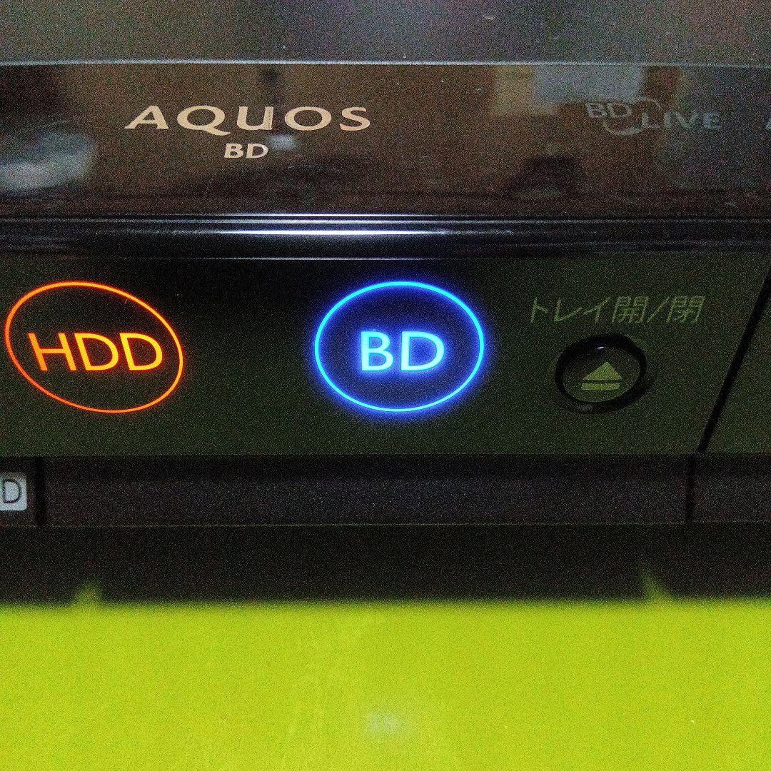 SHARP AQUOS　BD-HW51 HDDは新品2TB増量交換!!第2！
