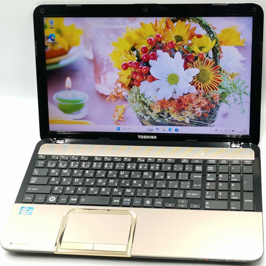 激レアゴールド 快適スムーズ Core i7 ノートパソコン Windows11