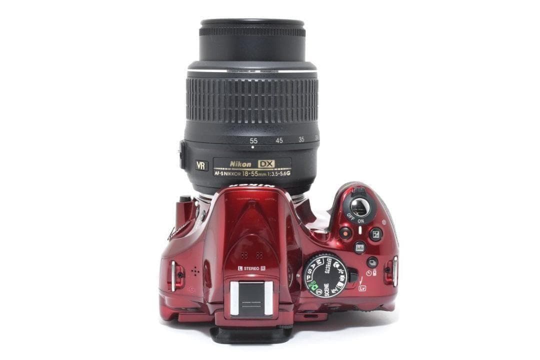 Nikon ニコン D5200 レンズキット レッド デジタル一眼レフカメラ