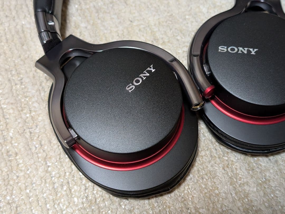 SONY MDR-1A 有線ヘッドホン ブラック