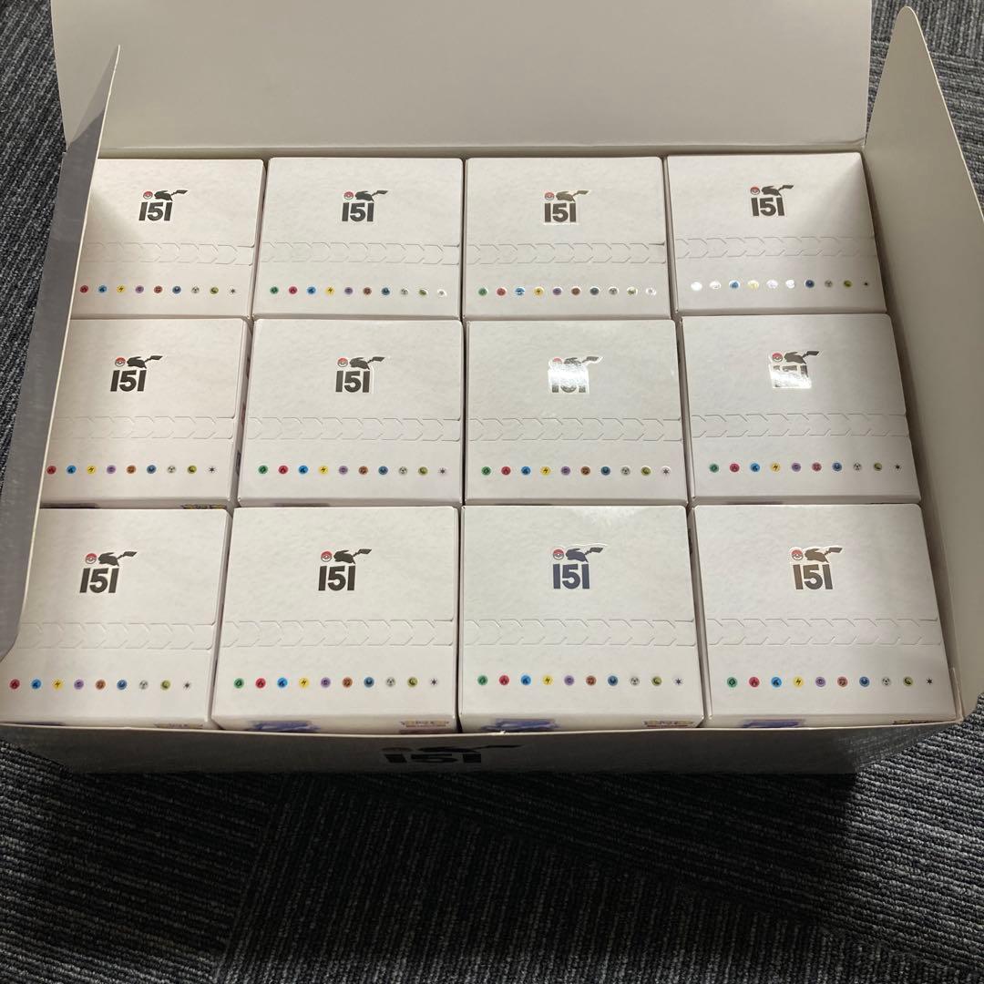 EOF-413 海外限定 ポケモンカード　フィギュア 絵夢点睛151 12個入り