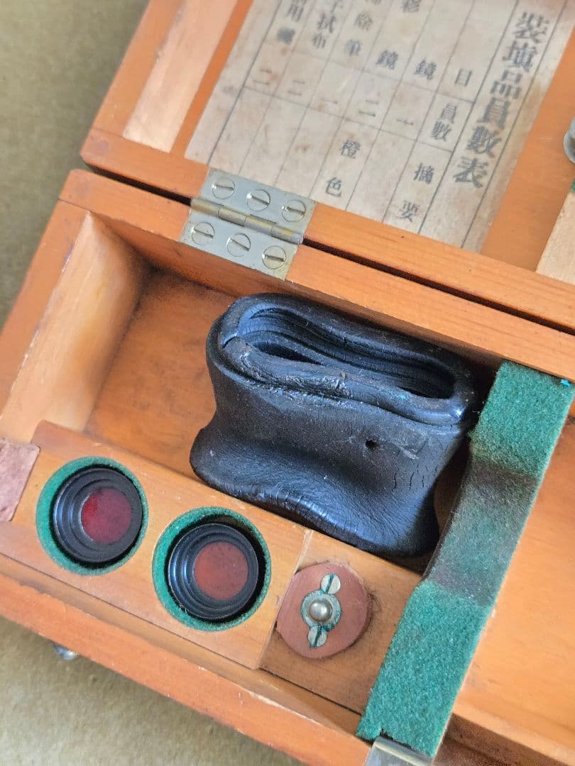 日本陸軍　94式37mm砲用照準器　箱付き