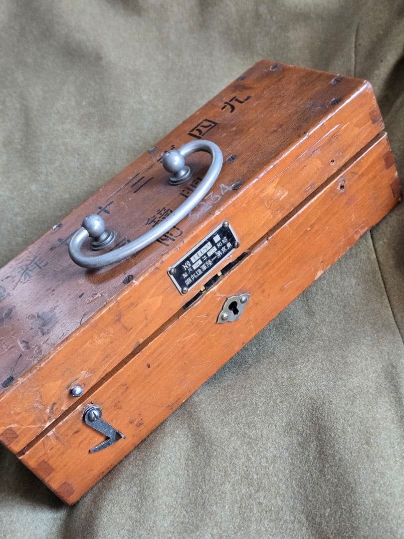 日本陸軍　94式37mm砲用照準器　箱付き