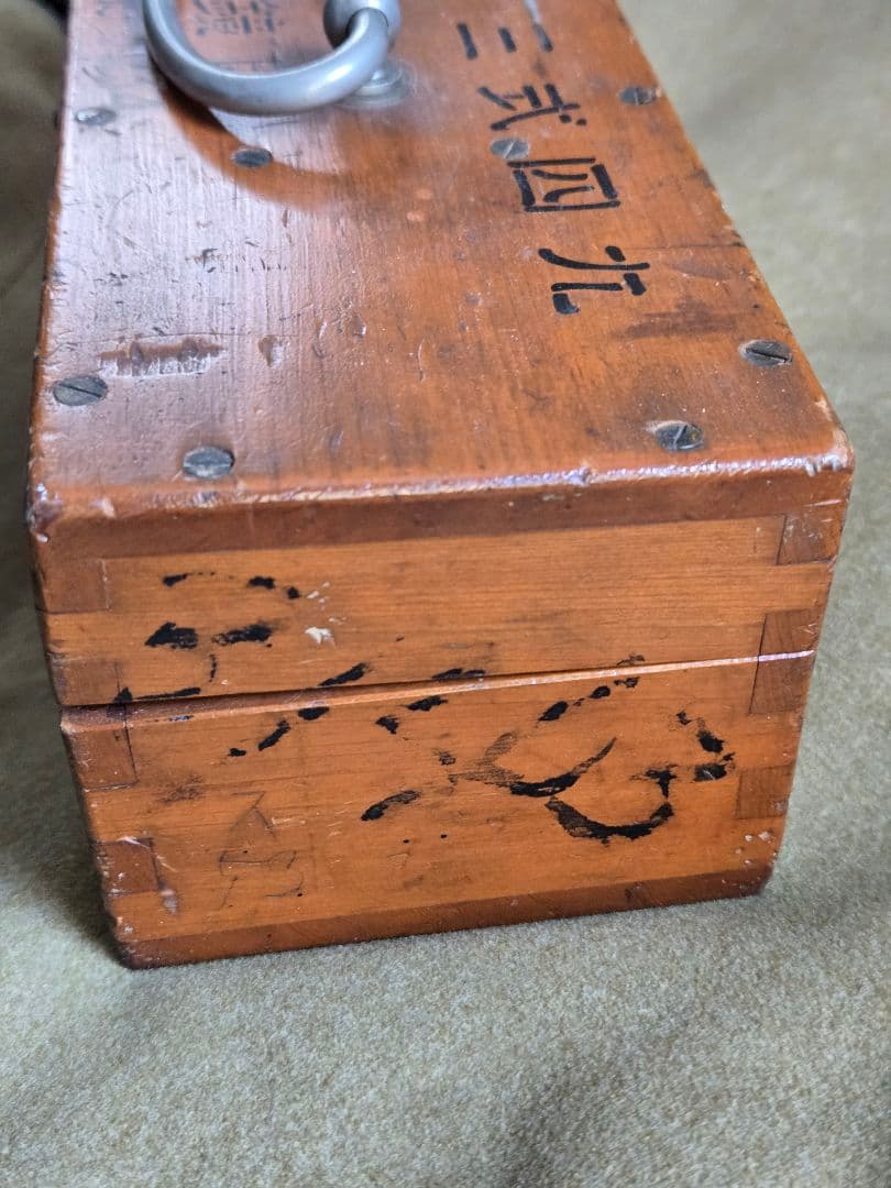 日本陸軍　94式37mm砲用照準器　箱付き