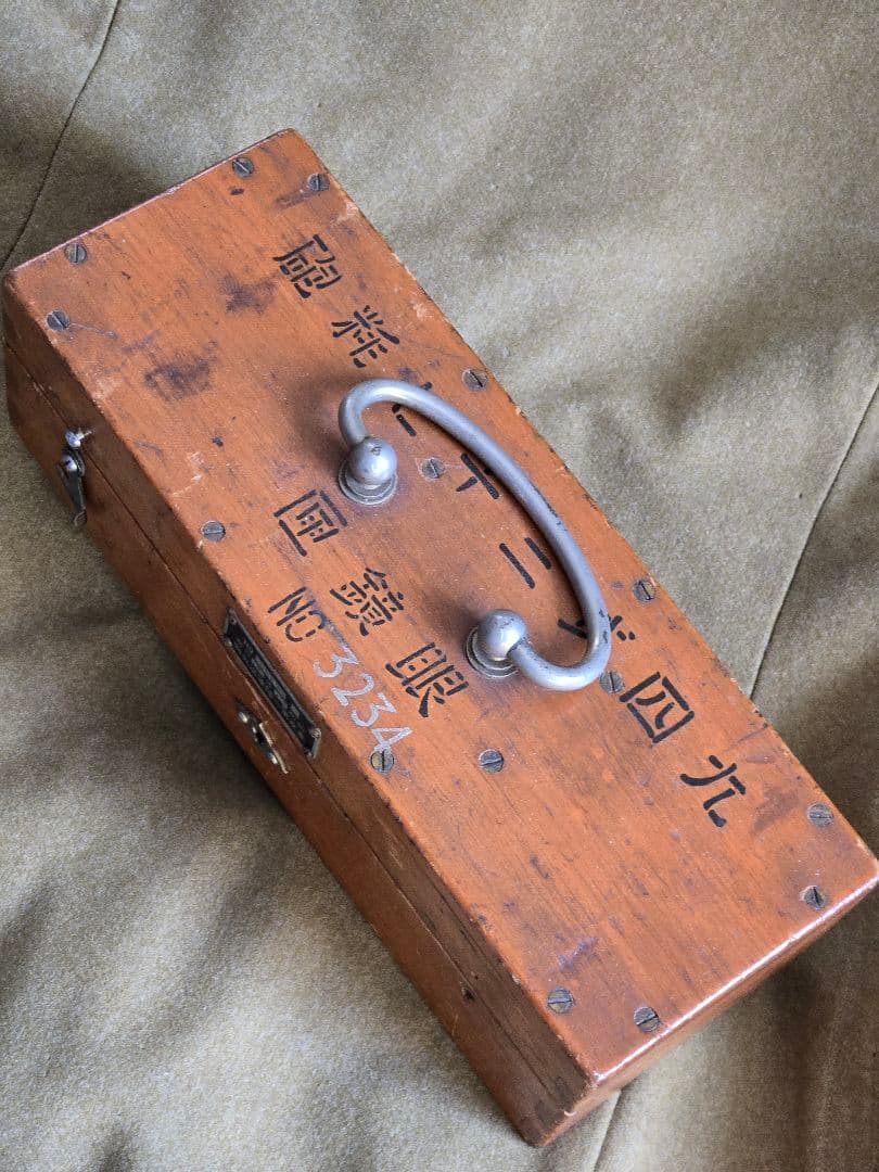 日本陸軍　94式37mm砲用照準器　箱付き