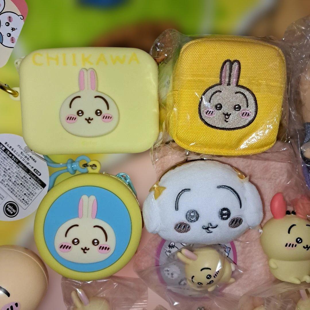 ちいかわ うさぎ ゾンビフィギュア ミニがま口 シリコンポーチ まとめ売り