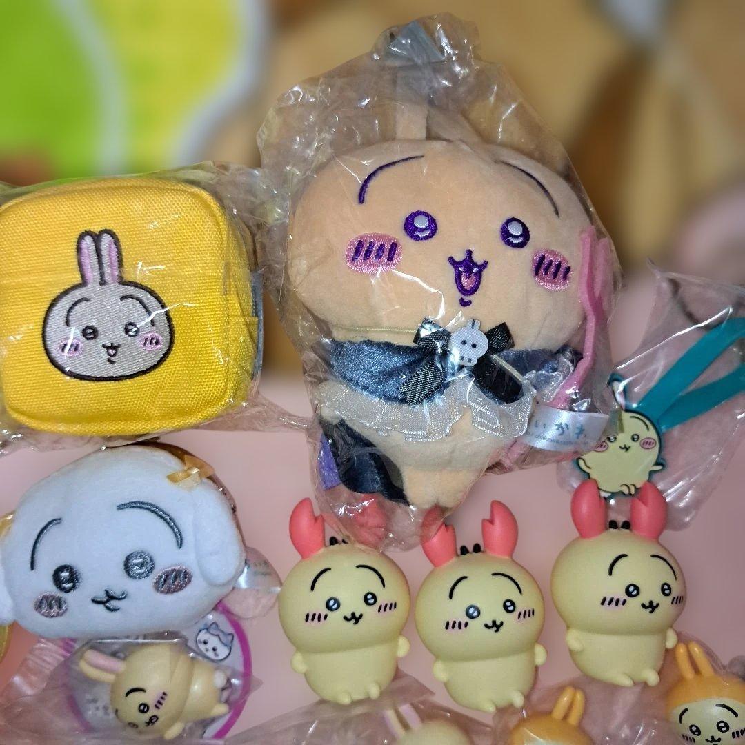 ちいかわ うさぎ ゾンビフィギュア ミニがま口 シリコンポーチ まとめ売り