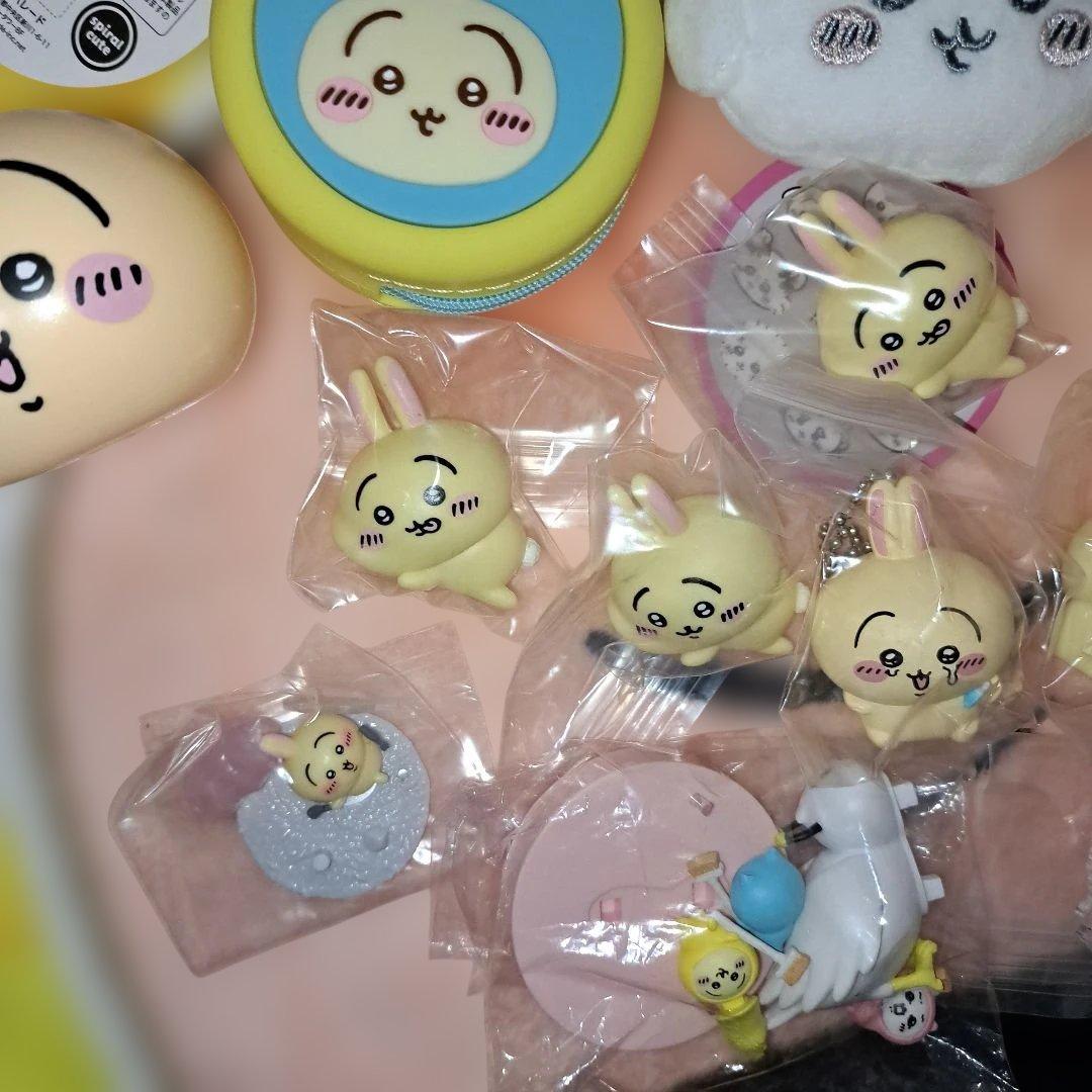 ちいかわ うさぎ ゾンビフィギュア ミニがま口 シリコンポーチ まとめ売り
