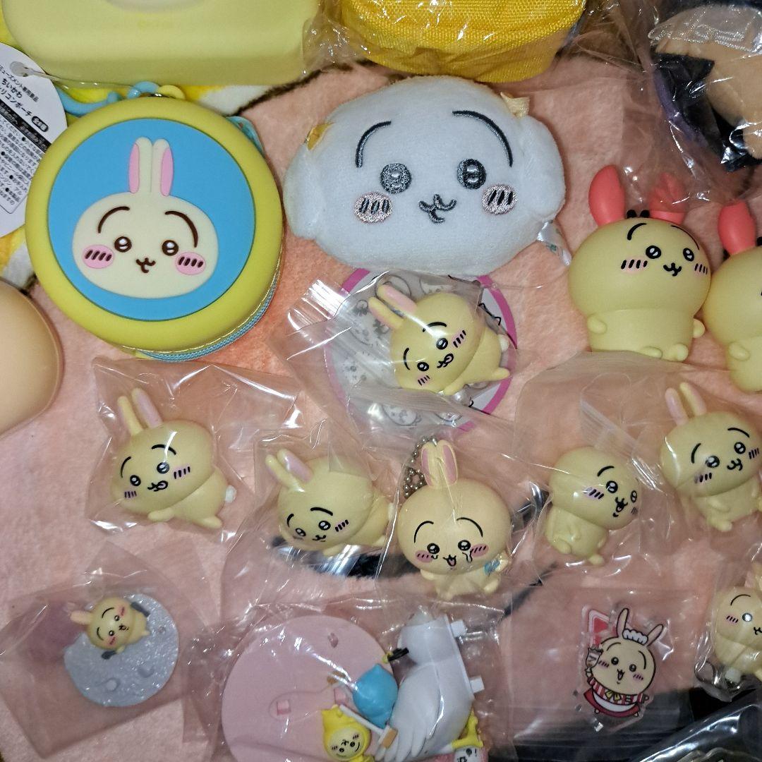 ちいかわ うさぎ ゾンビフィギュア ミニがま口 シリコンポーチ まとめ売り