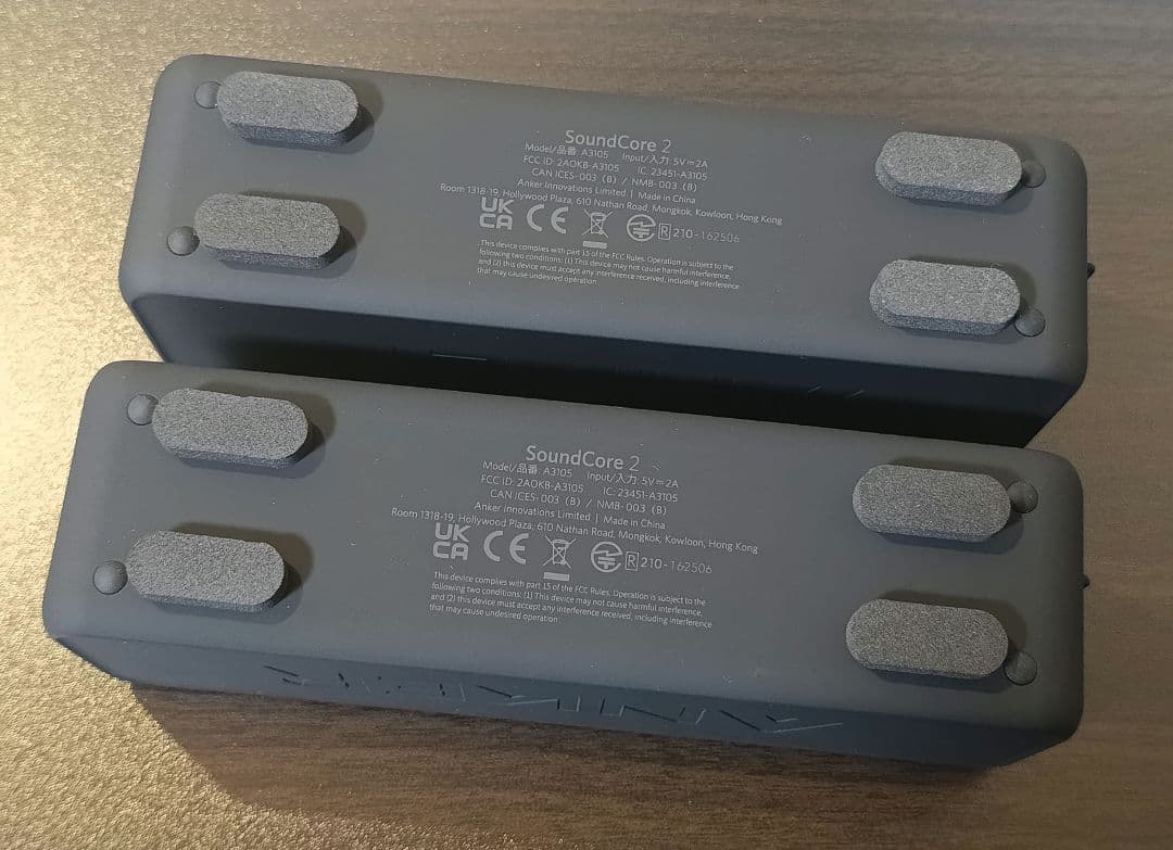 【2台セット】Anker Soundcore 2 Type-CとMicroB端子