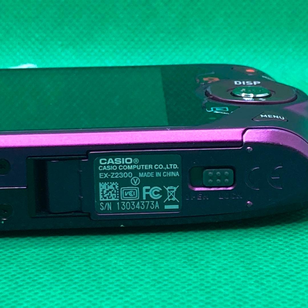 【動作良好】CASIO カシオ EXILIM EX-Z2300 パープル