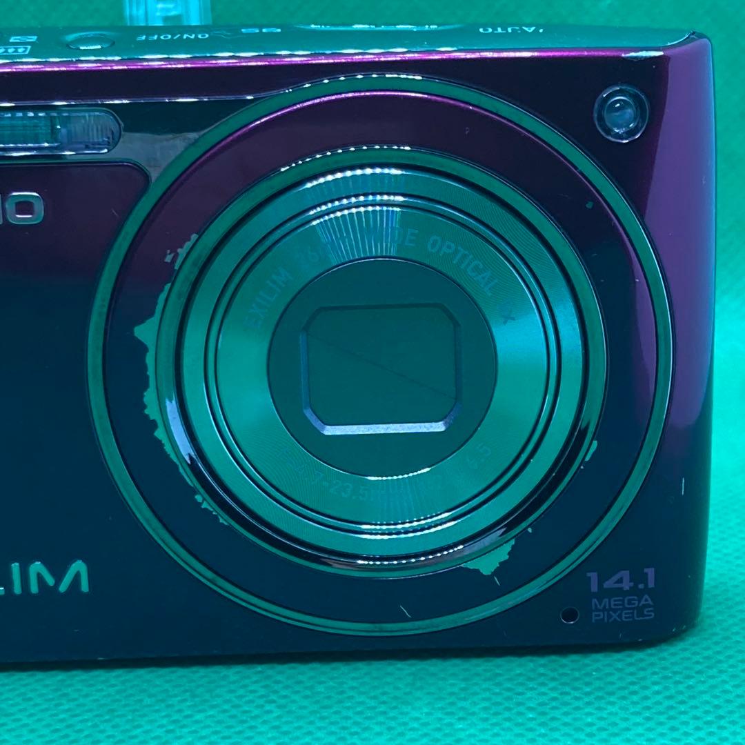 【動作良好】CASIO カシオ EXILIM EX-Z2300 パープル