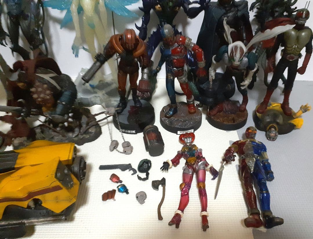 フィギュア まとめ売り デビルマン キカイダー など アメコミ