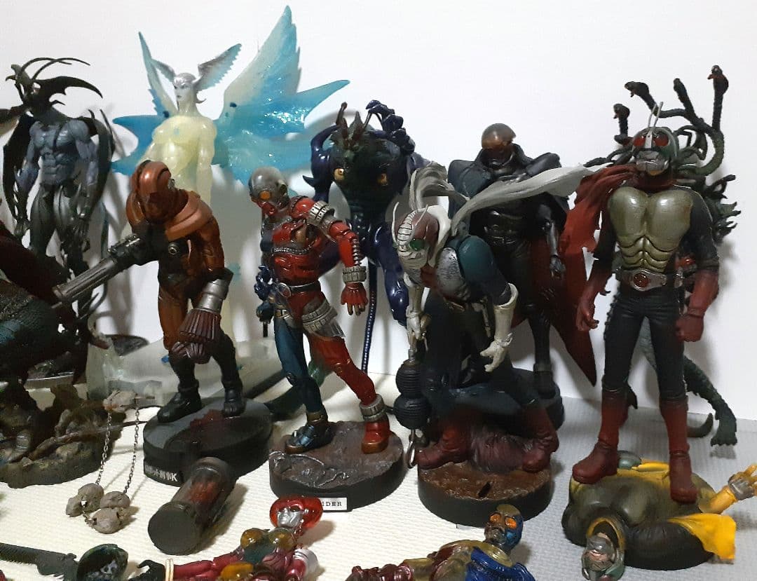 フィギュア まとめ売り デビルマン キカイダー など アメコミ