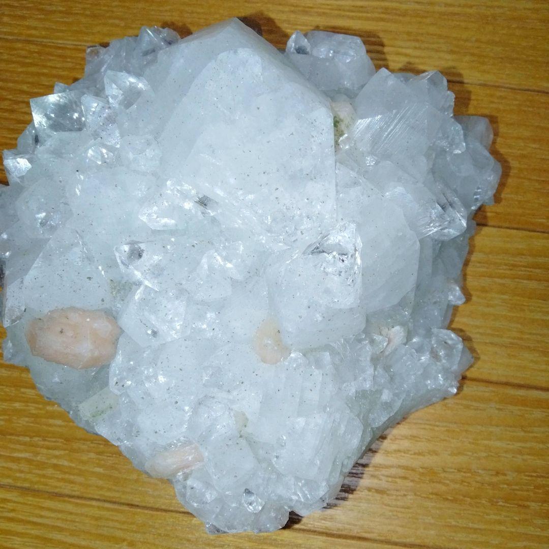 即日発送♥強力パワーストーン♥美品♥超お得価格♥アポフィライトルース♥1284ｇ