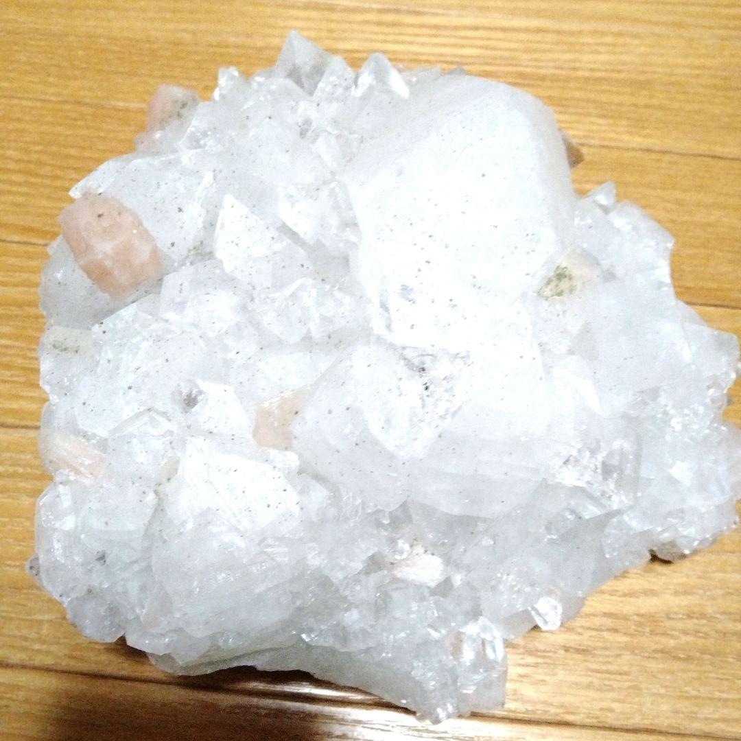 即日発送♥強力パワーストーン♥美品♥超お得価格♥アポフィライトルース♥1284ｇ