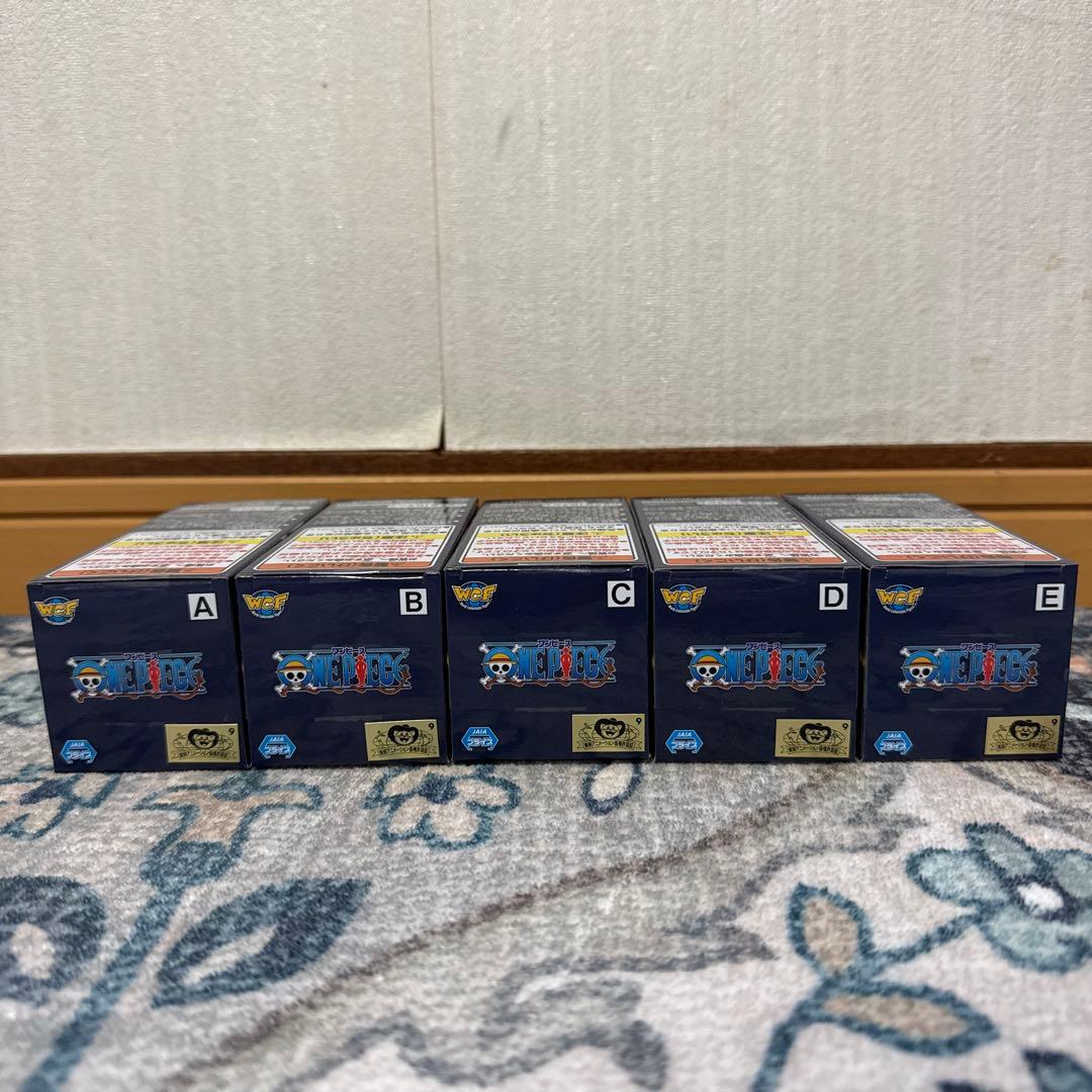 ワンピースワールドコレクタブルフィギュア -ゴッドバレー事件1-全種コンプセット