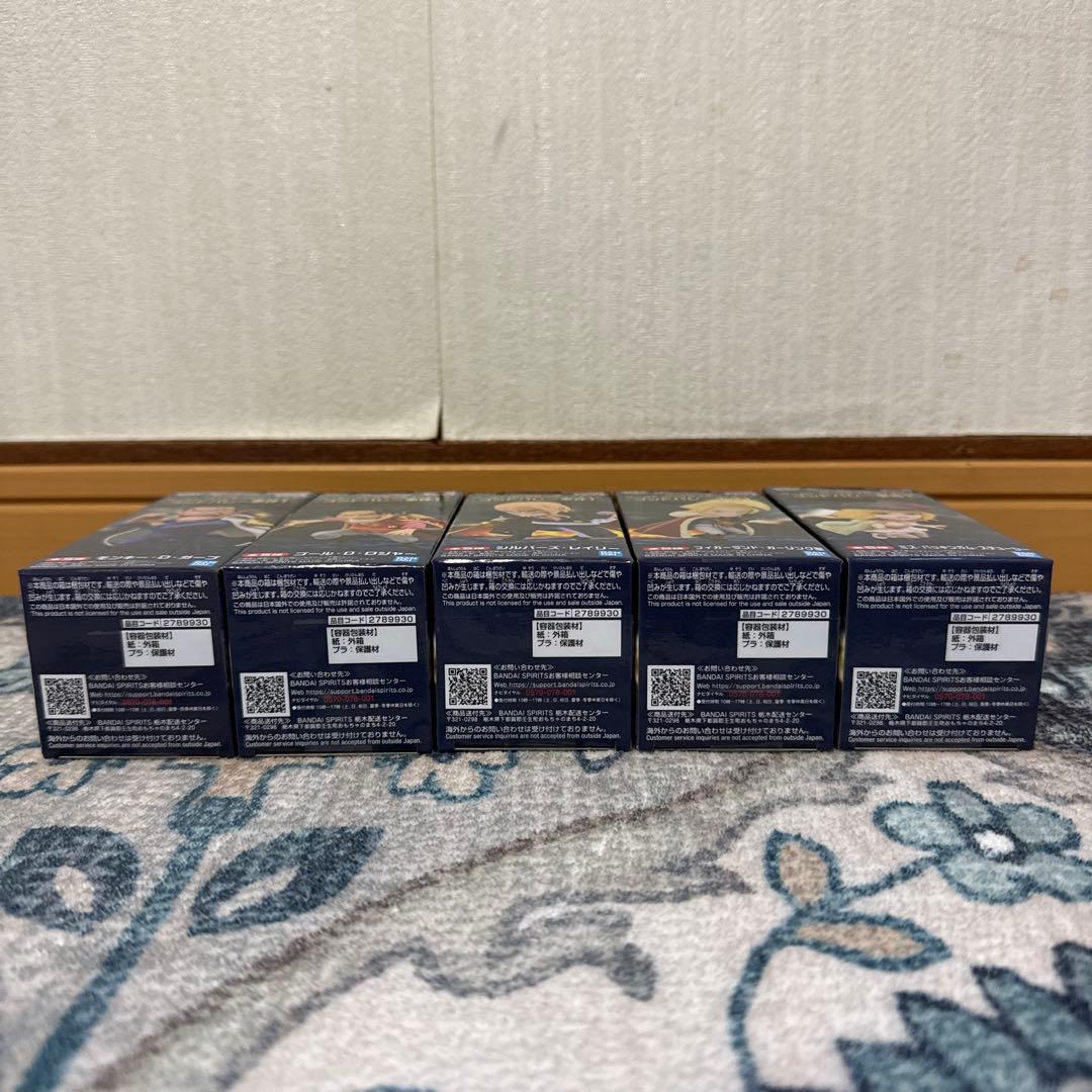 ワンピースワールドコレクタブルフィギュア -ゴッドバレー事件1-全種コンプセット