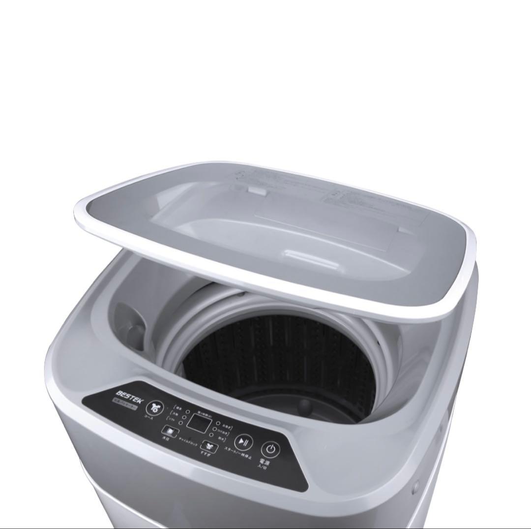BESTEK 小さめ縦型洗濯機 3.8kg一人暮らし用