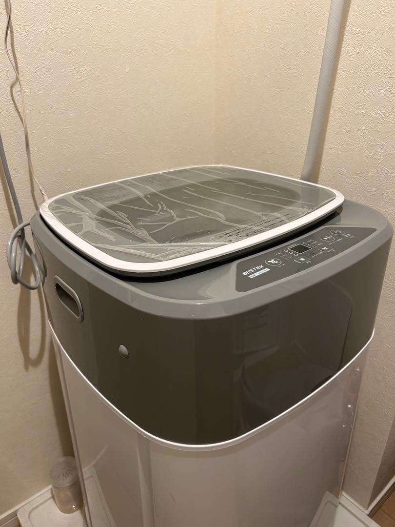 BESTEK 小さめ縦型洗濯機 3.8kg一人暮らし用