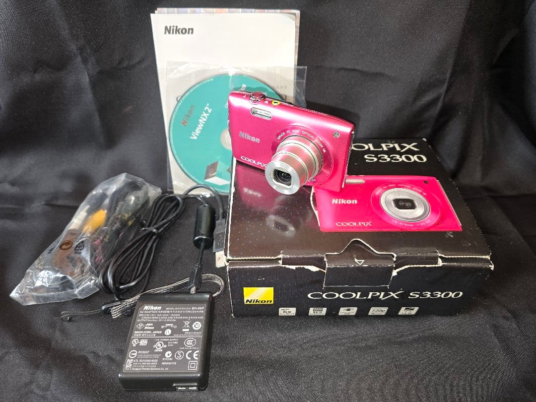 Nikon COOLPIX S3300 カラーピンク コンパクトデジタルカメラ
